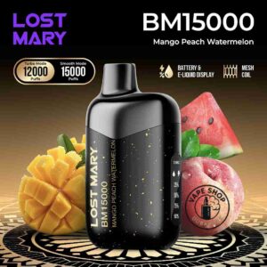 Buy LOST MARY BM15000 Puffs Disposable Vape Price in Dubai Mango Pineapple Watrmelon_9_11zon