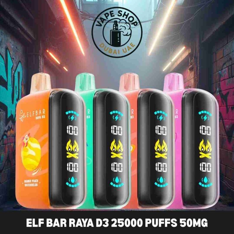 Elf Bar Raya D3 25000 review - Elf Bar Raya D3 25000 puffs 50mg disposable vape