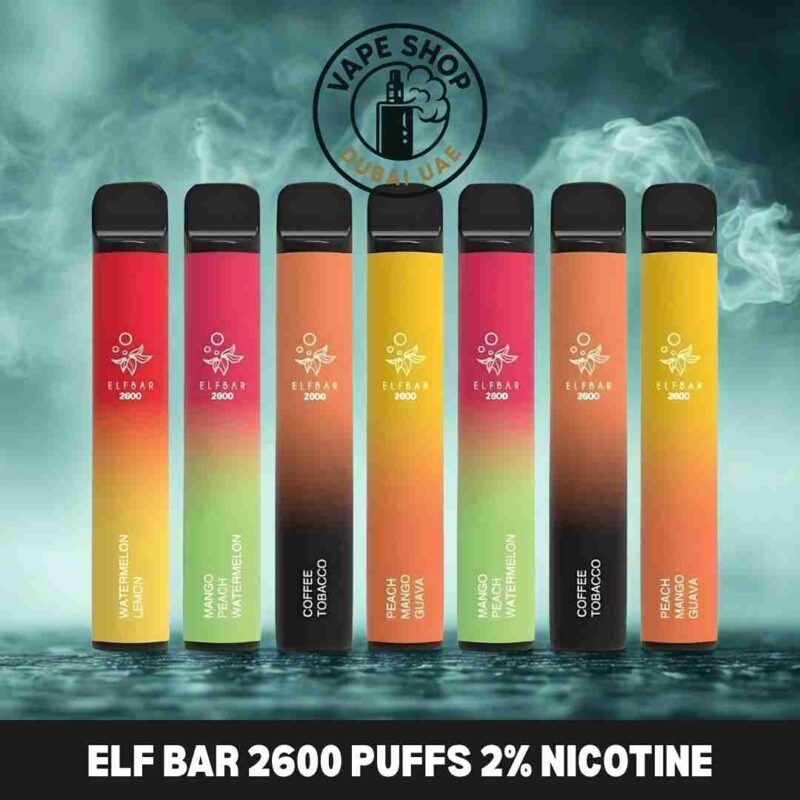 Elf Bar 2600 review - Elf Bar 2600 puffs 20mg disposable vape