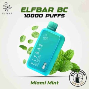 Elf-Bar-10000-Puffs-50mg-Nicotine-Disposable-vape-in-Dubai-MIAMI-MINT
