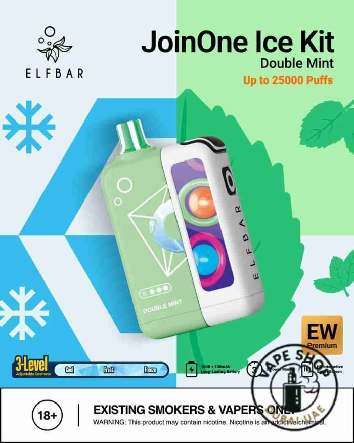 Elf-Bar-ew-25000-Puffs-50mg-Nicotine-Ice-Adjustable-Disposable-Vape-double-mint