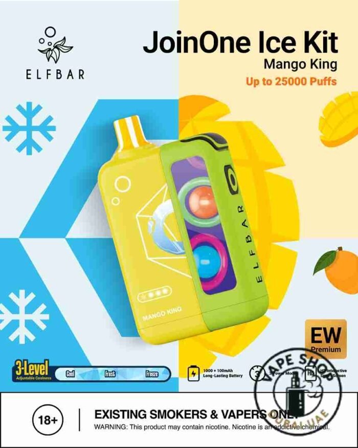 Elf-Bar-ew-25000-Puffs-50mg-Nicotine-Ice-Adjustable-Disposable-Vape-mango-king