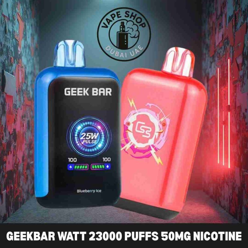 Geekbar Watt 23000 review - Geekbar Watt 23000 puffs 50mg disposable vape