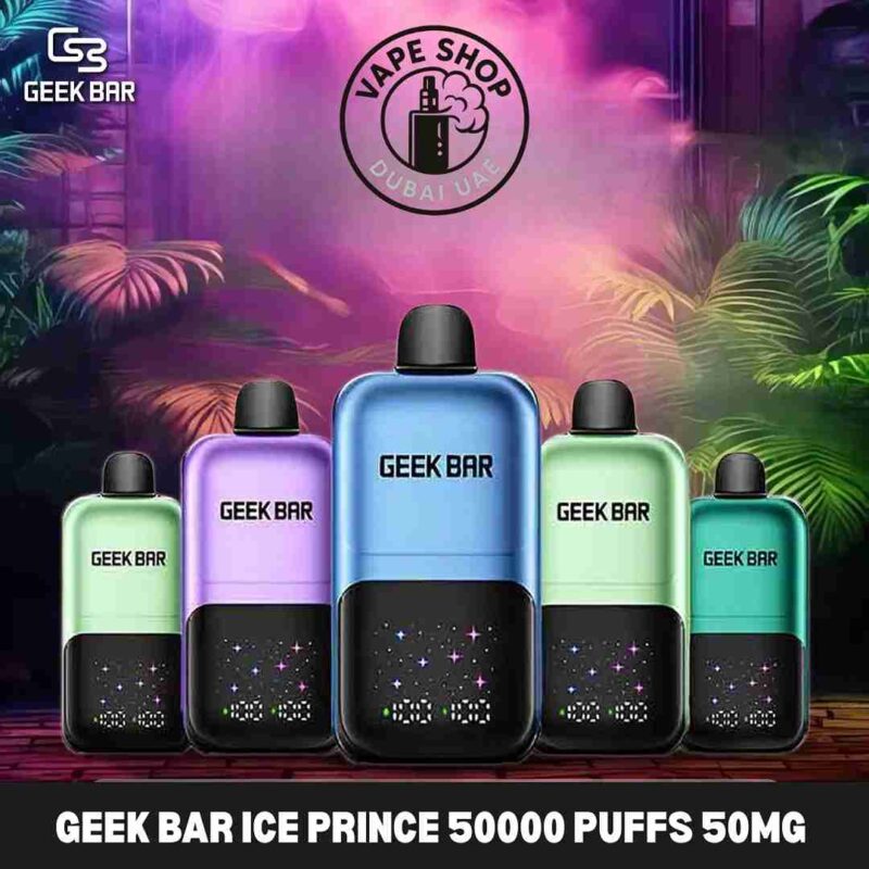 Geek Bar Ice Prince 50000 review - Geek Bar Ice Prince 50000 puffs 50mg disposable vape