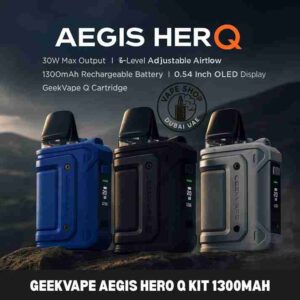 GeekVape Aegis Hero Q Kit 1300mAh In Dubai font image
