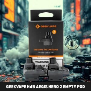 Geekvape H45 Aegis Hero 2 Empty Pod in Dubai font image