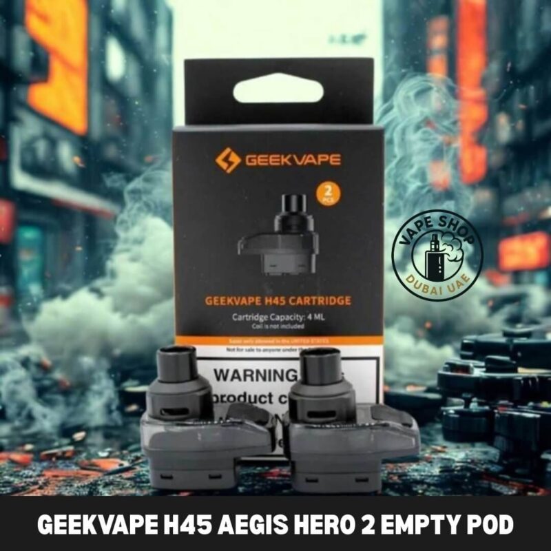 Geekvape H45 Hero 2 pod review - Geekvape H45 Aegis Hero 2 empty pod 4ml