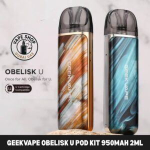 Geekvape Obelisk U Pod Kit 950mAh 2ml In UAE font image