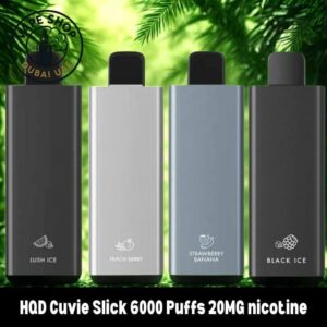 HQD Cuvie Slick 6000 Puffs 20MG nicotine