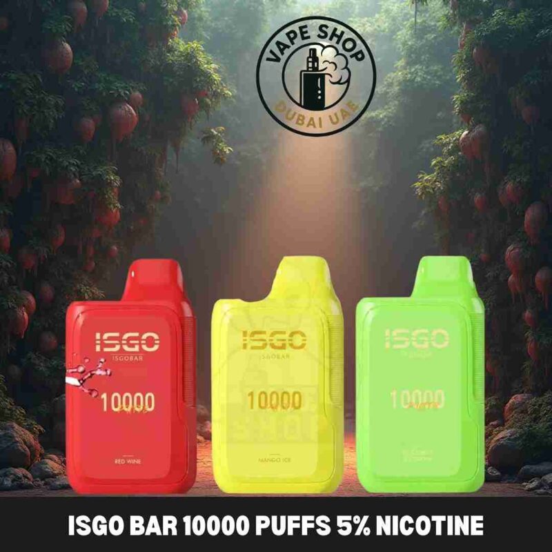 Isgo Bar 10000 review - Isgo Bar 10000 puffs 50mg disposable vape