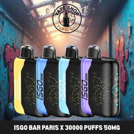 ISGO-Bar-Paris-X-30000-Puffs-50MG-Disposable-Vape-in-Dubai