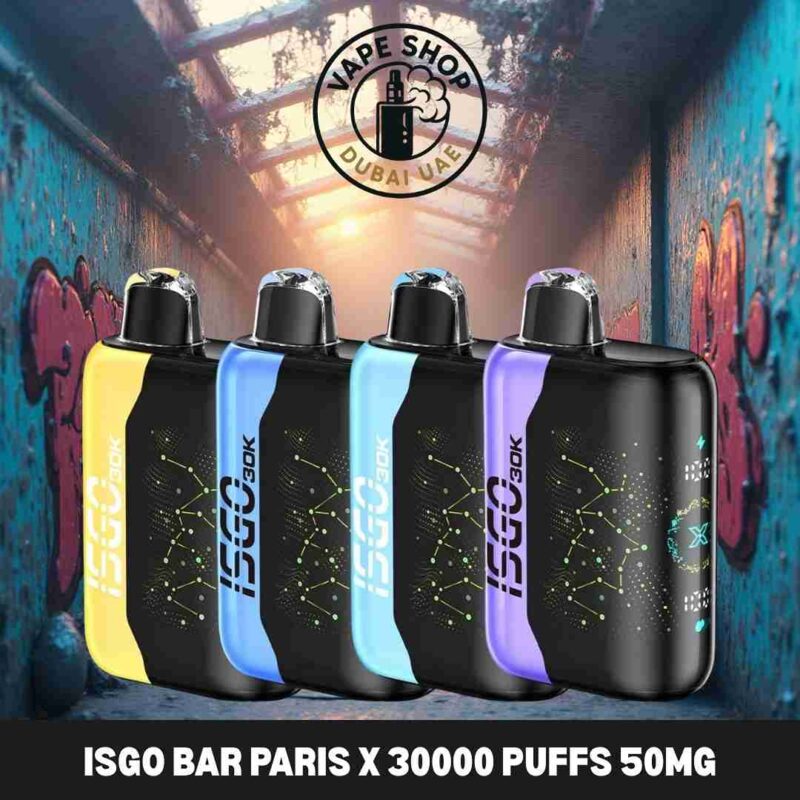 ISGO Bar Paris X 30000 review - ISGO Bar Paris X 30000 puffs 50mg disposable vape