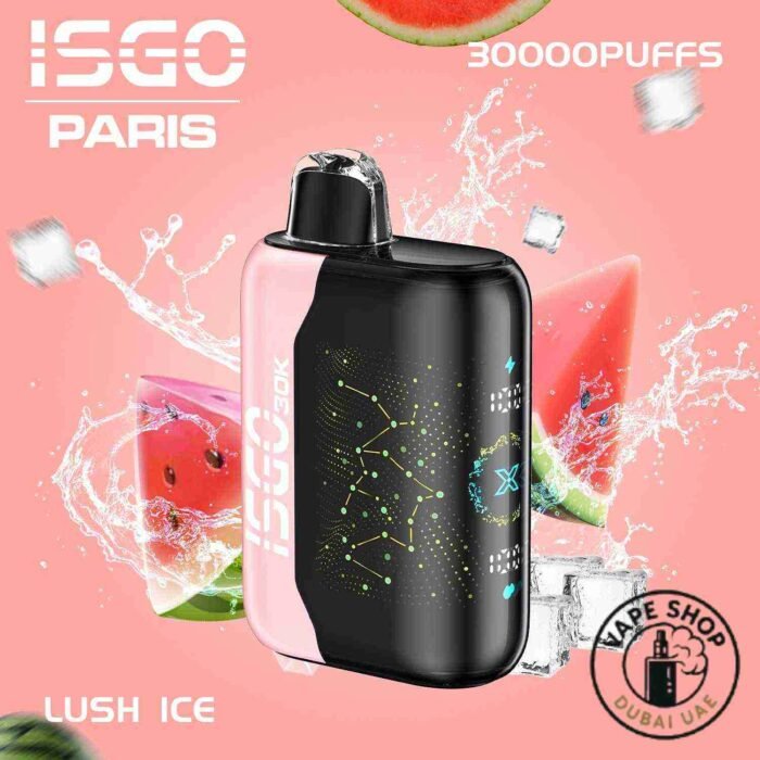 ISGO-PARIS-X-30000-Puffs-Price-in-Dubai-LUSH-ICE