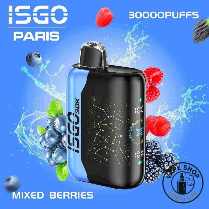 ISGO-PARIS-X-30000-Puffs-Price-in-Dubai-MIXED-BERRIES