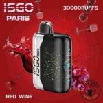ISGO-PARIS-X-30000-Puffs-Price-in-Dubai-RED-WINE