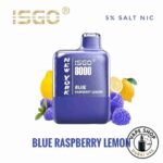 Isgo-New-York-8000-Puffs-Rechargeable-Disposable-Vape-In-UAE-BLUE-RASPBERRY-LEMON