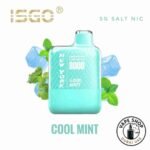 Isgo-New-York-8000-Puffs-Rechargeable-Disposable-Vape-In-UAE-COOL-MINT