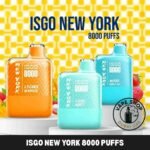 Isgo-New-York-8000-Puffs-Rechargeable-Disposable-Vape-In-UAE