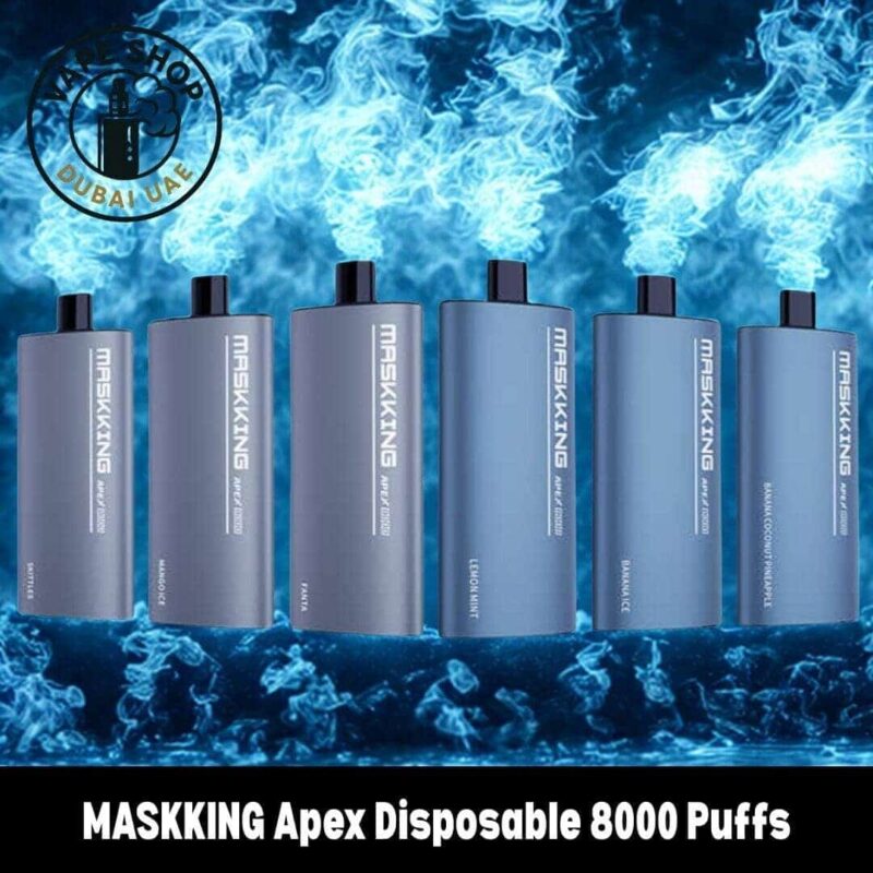 Maskking Apex 8000 review - Maskking Apex 8000 puffs rechargeable disposable vape
