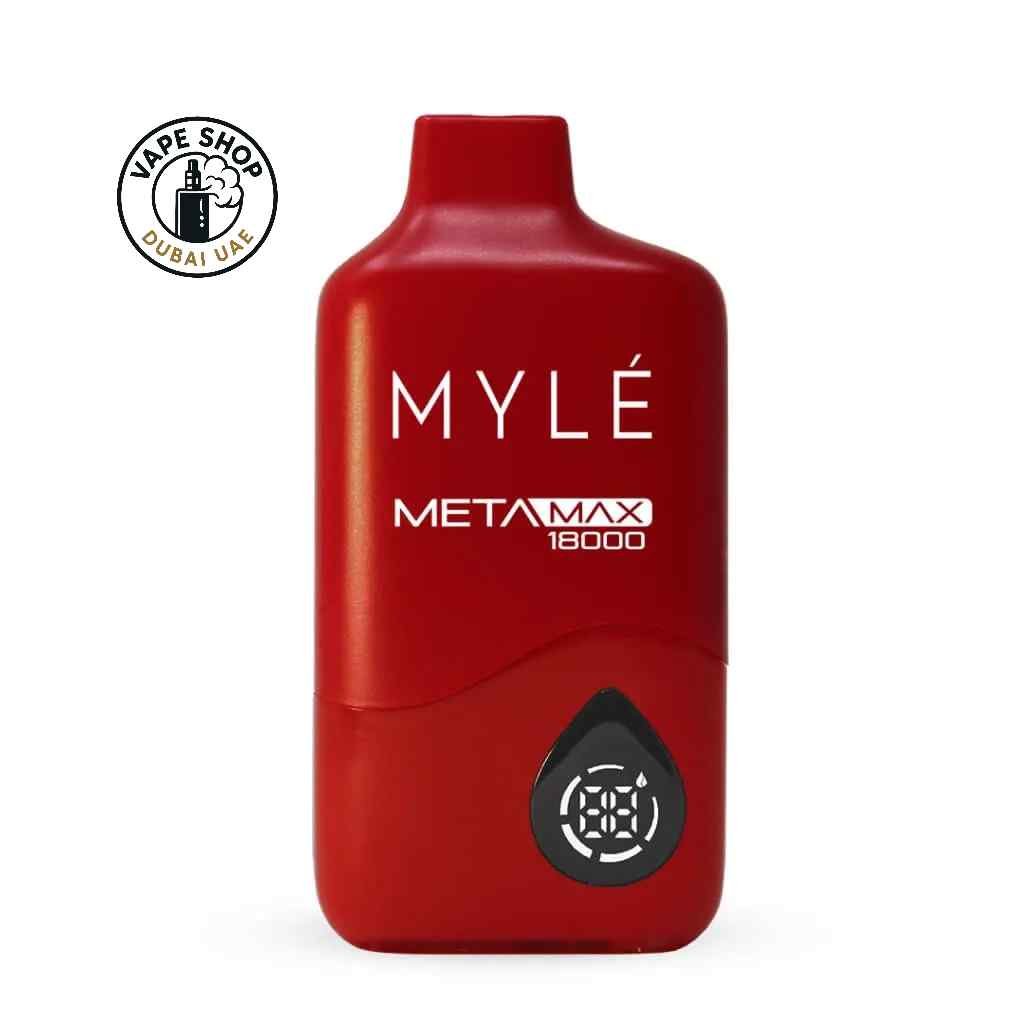 MYLE-META-MAX-18000-Puffs-Disposable-Vape-Price-in-Dubai-Red-Apple