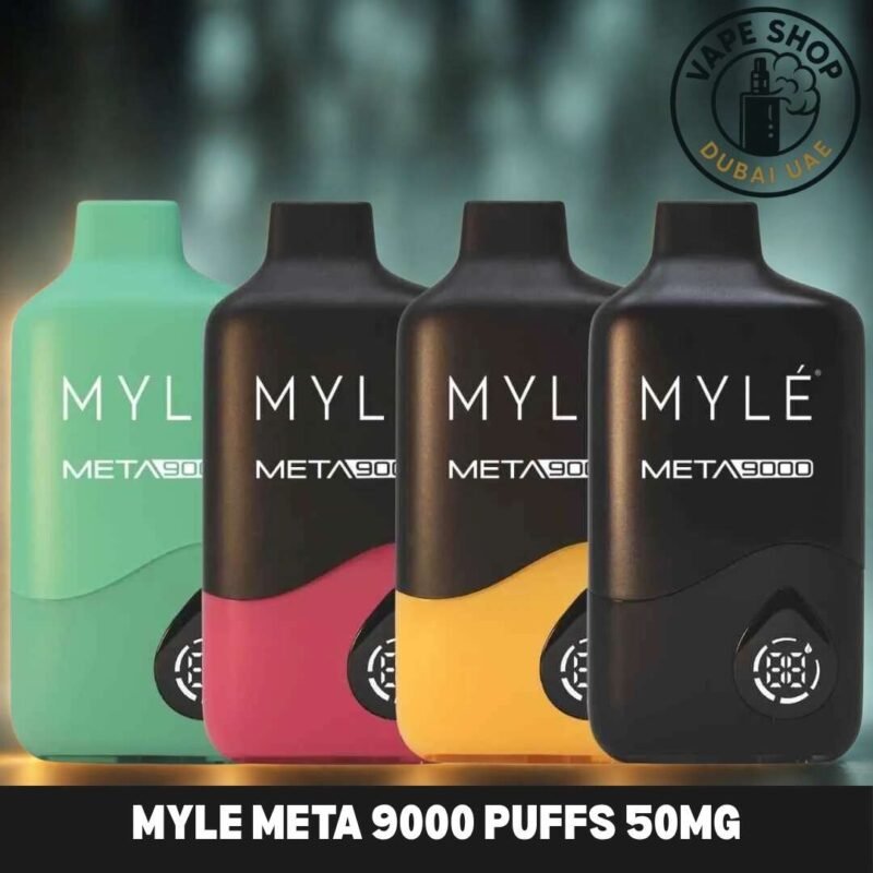 vape shop dubai uae - MYLE Meta 9000 Puffs 50mg Nicotine in Duba