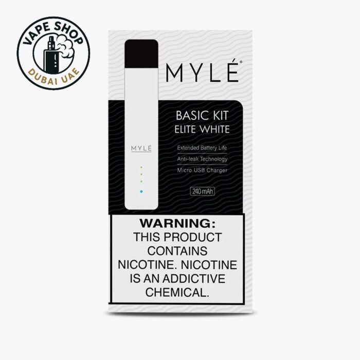 MYLE V4 Starter Pod Kit 20MG Price in Dubai Elite White