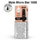 Myle Micro Bar 1500 puffs 2% georgia peach