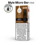Myle Micro Bar 1500 puffs 2% sweet tobacco