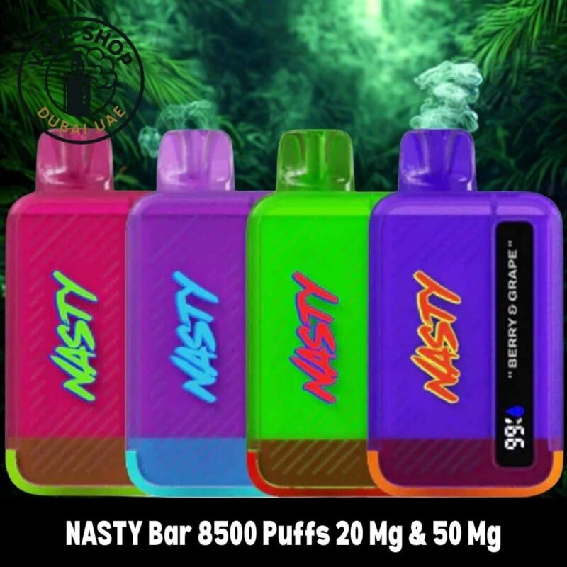 Nasty Bar 8500 review - Nasty Bar 8500 puffs 20mg 50mg disposable vape