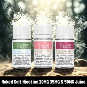 Naked Salt Nicotine 20MG 35MG & 50MG Juice