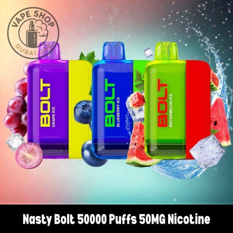 Nasty Bolt 50000 review - Nasty Bolt 50000 puffs 50mg disposable vape