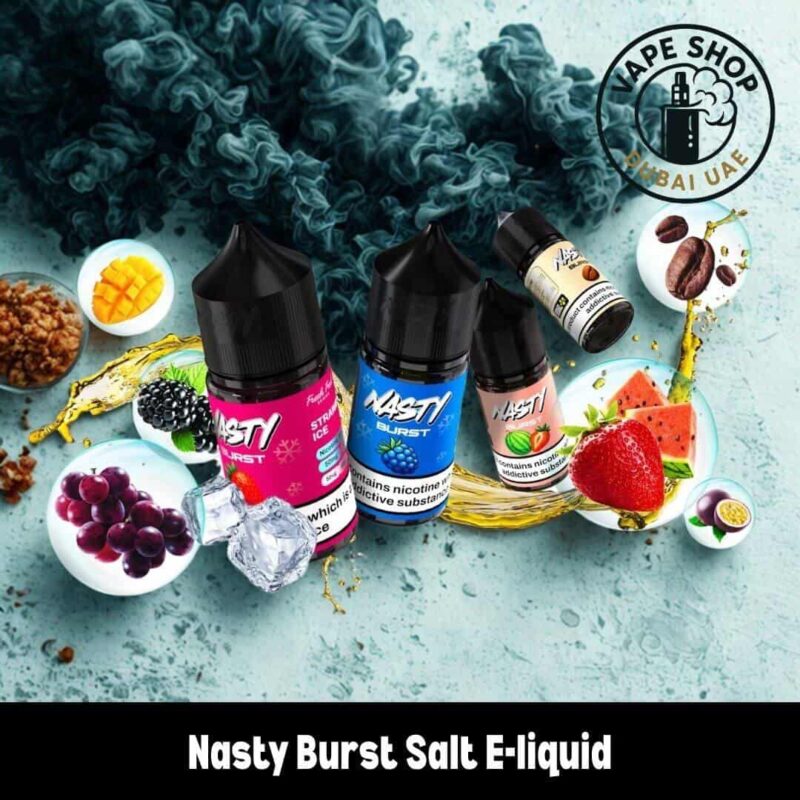 Nasty Burst salt e-liquid review - Nasty Burst 30ml salt nicotine e-liquid