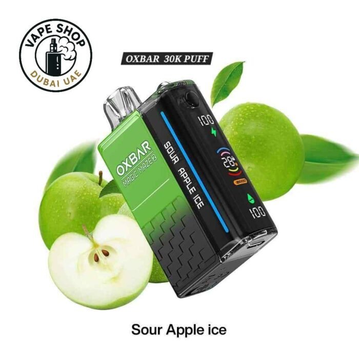 OXBAR-Magic-Maze-2-Price-in-Dubai-SOUR-APPLE-ICE