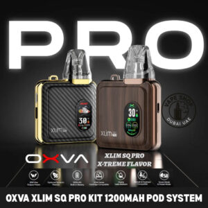 OXVA Xlim SQ Pro Kit 1200mAh Vape Kit Pod System in Dubai, UAE font image