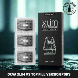 OXVA Xlim V3 Top Fill Version Pod Cartridge Replacement Pod in Dubai, UAE font image