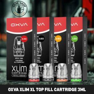 OXVA Xlim XL Top Fill Cartridge 3ml font image