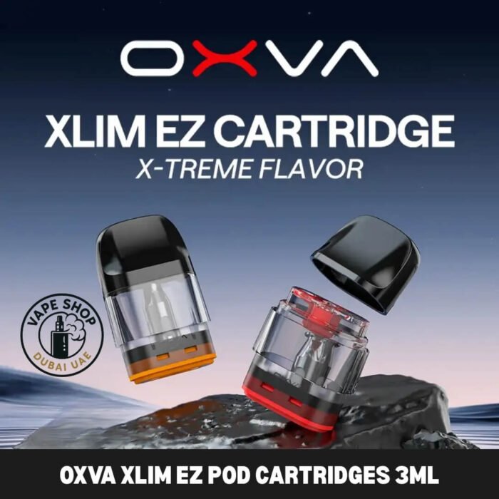 Oxva Xlim EZ Cartridges 3ml For Oxva Xlim Series Kit In Dubai Oxva-Xlim-EZ-Cartridges-3ml-For-Oxva-Xlim-Series-Kit-In-Dubai