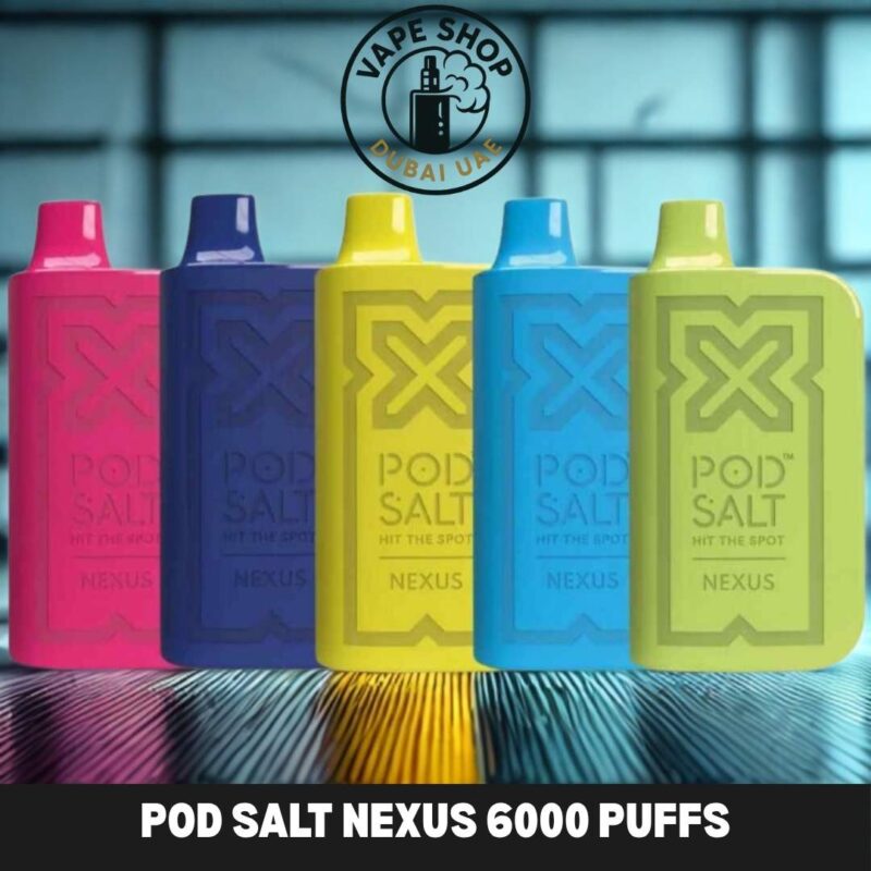 Pod Salt Nexus 6000 review - Pod Salt Nexus 6000 20mg rechargeable disposable vape