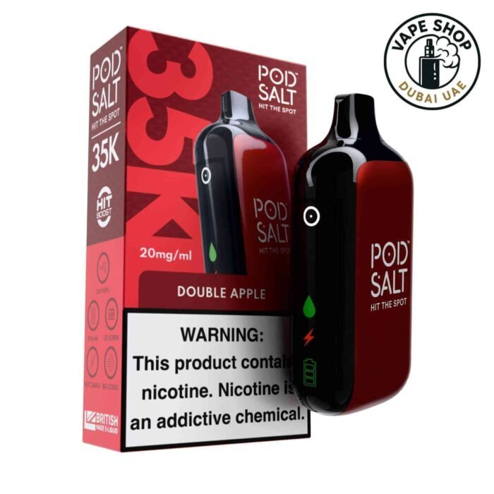 Pod Salt 35,000 Puffs Disposable Vape - Double Apple