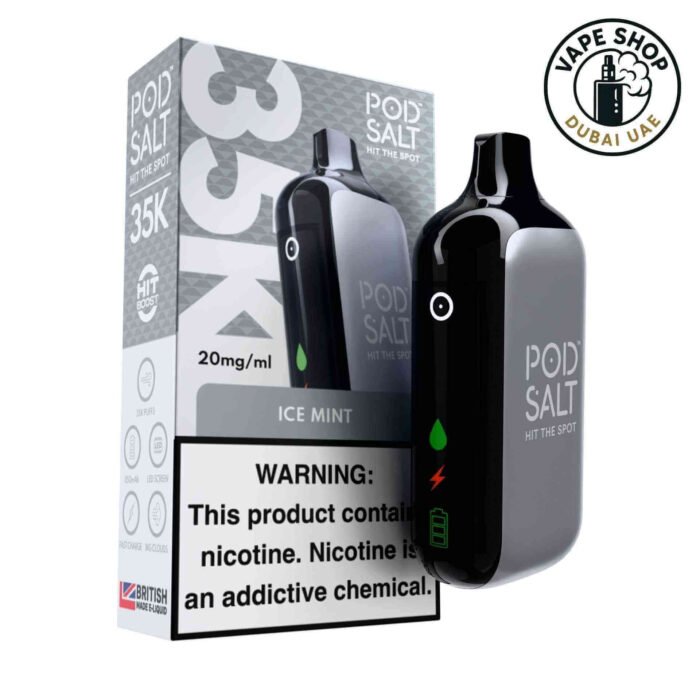 Pod Salt 35,000 Puffs Disposable Vape - Ice Mint