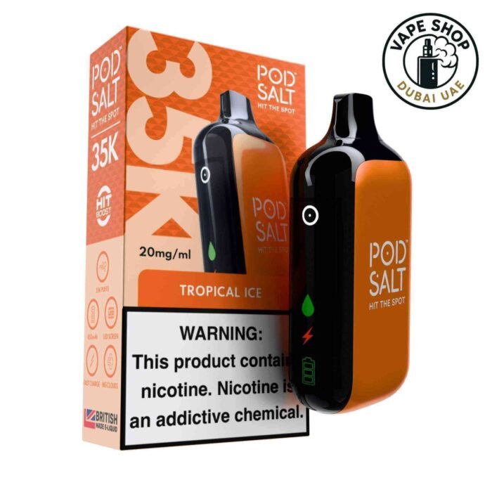 Pod Salt 35,000 Puffs Disposable Vape - Tropical Ice
