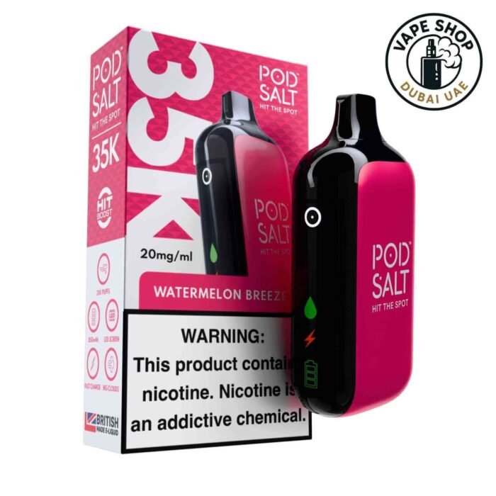 Pod Salt 35,000 Puffs Disposable Vape - Watermelon Breeze