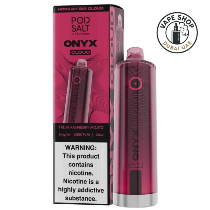 Pod_Salt_Onyx_Cloud_25K_Puff_Shisha_Disposable_Fresh_Raspberry_Mojito__81348