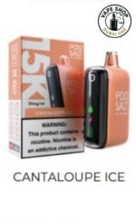 Podsalt-15000-Puffs-2-Nicotine-Disposable-Cantaloupe-Ice