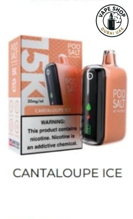 Podsalt-15000-Puffs-2-Nicotine-Disposable-Cantaloupe-Ice