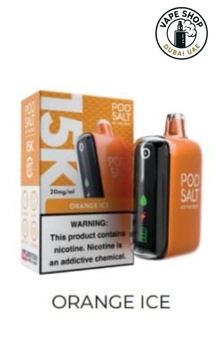 Podsalt-15000-Puffs-2-Nicotine-Disposable-Orange-Ice