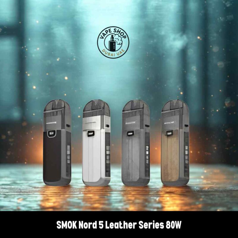 SMOK Novo Nord RPM Dubai - SMOK Nord 5 Leather Series 80W Pod System kit