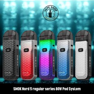 SMOK Nord 5 regular series 80W Pod System kit in Dubai