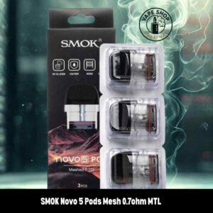 SMOK Novo 5 Pods Mesh 0.7ohm MTL Replacement Pod Cartridge in Dubai, UAE