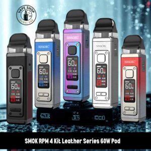 SMOK RPM 4 Kit Leather Series 60W Pod System 1650mAh Vape Kit Pod Kit Starter Kit in Dubai, UAE